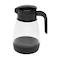 Service Ideas Syrup Dispenser, 16oz, Black/Clear SY916BL - alternate 1